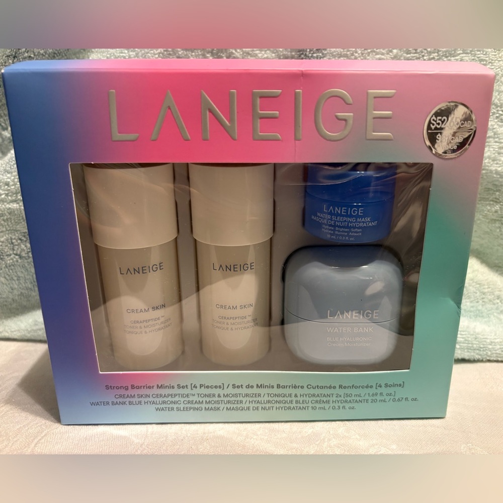LANEIGE Strong Barrier Mini Set - Skincare Essentials